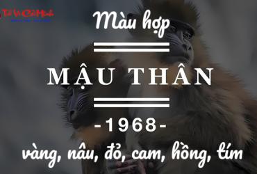Sinh năm 1968 hợp màu gì? Bí quyết chọn màu sắc may mắn theo phong thủy