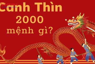 Sinh năm 2000 mệnh gì? Giải mã chi tiết mệnh Bạch Lạp Kim tuổi Canh Thìn
