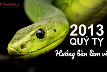 Hướng Bàn Làm Việc Cho Người Sinh Năm 2013 Giúp Gia Tăng Tài Lộc Và Hiệu Suất