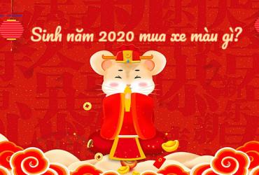 Sinh năm 2020 mua xe màu gì? Phân tích phong thủy màu xe cho tuổi Canh Tý