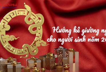 Hướng kê giường ngủ cho người sinh năm 2037