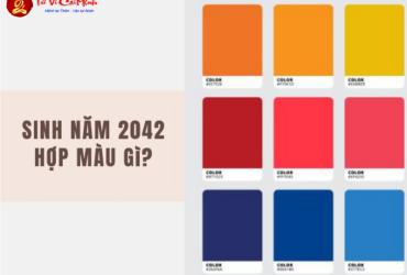 Sinh năm 2042 hợp màu gì? Bí quyết phong thủy màu sắc may mắn