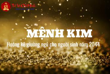 Hướng kê giường ngủ cho người sinh năm 2044