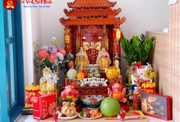 Những Vật Phẩm Phong Thủy Không Thể Thiếu Trên Bàn Thờ Thần Tài