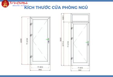Kích Thước Cửa Phòng Ngủ Hợp Phong Thủy: Hướng Dẫn Toàn Diện
