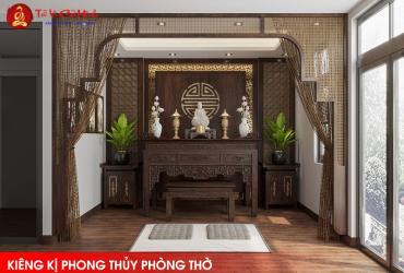 Các Điều Kiêng Kỵ Trong Phong Thủy Phòng Thờ Cần Biết Để Tránh Điều Không May