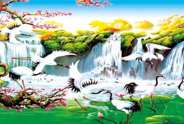Ý Nghĩa của Tranh Tùng Hạc Diên Niên Trong Phong Thủy