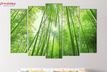 Tranh Cây Tre: Biểu Tượng Phong Thủy Mang Lại Sự Kiên Cường Và Thịnh Vượng