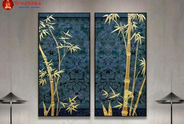 Tranh Cây Trúc: Biểu Tượng Thanh Tao Và Tranh Phong Thủy Mang Lại Sự Yên Bình