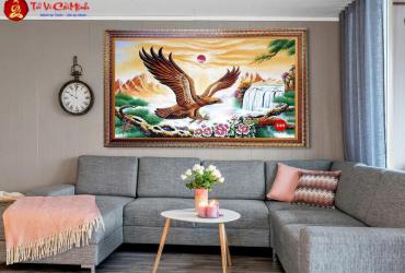 Tranh Đại Bàng: Biểu Tượng Uy Quyền Và Tầm Nhìn Xa Trong Phong Thủy