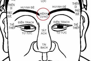 Cung Mệnh Ở Đâu? Ý Nghĩa Cung Mệnh Trong Nhân Tướng