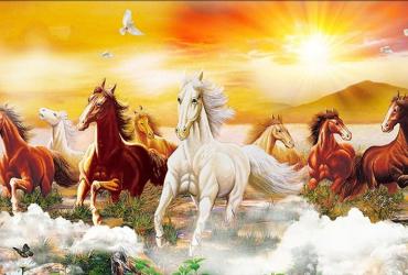 Cách Treo Tranh Phong Thủy Rồng, Hổ, Ngựa Để Đón Lành, Tránh Dữ