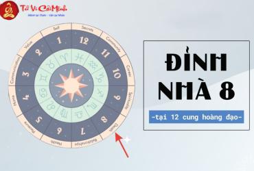 Đỉnh nhà 8 tại 12 cung hoàng đạo